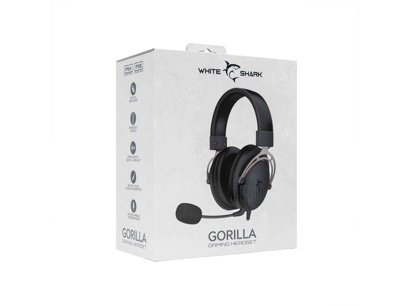 White Shark GORILLA Over-Ear Gaming Headset