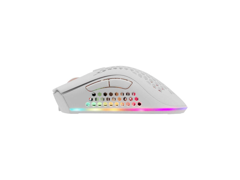White Shark LIONEL Wireless - Gaming Maus (Weiß)
