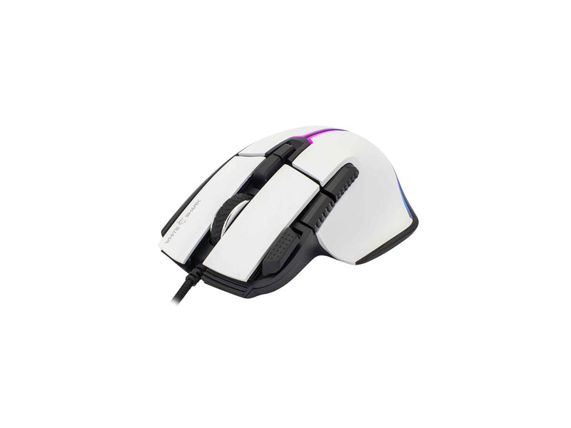 White Shark MARROK Wired - Gaming Maus (Weiß)