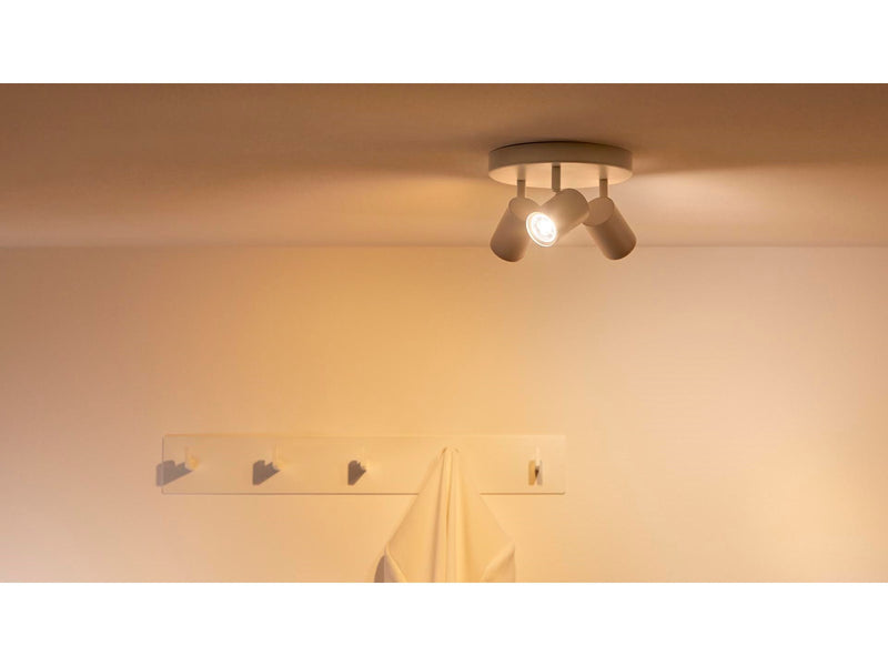 WiZ Imageo 3x Adjustable Smart Spotlight with Round Plate Tunable White & Color