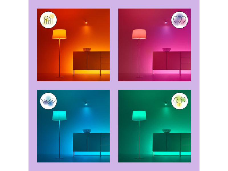 WiZ Lichterkette - LED x 12 - RGB - Schwarz