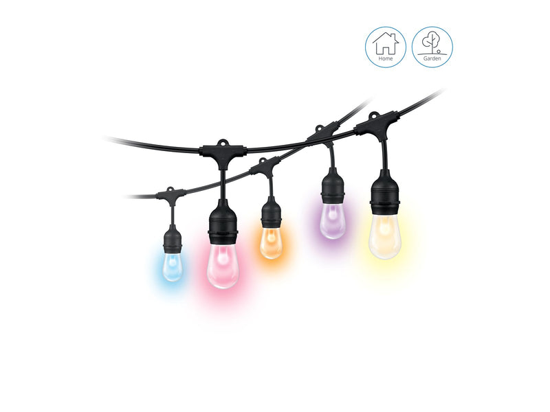 WiZ Lichterkette - LED x 12 - RGB - Schwarz