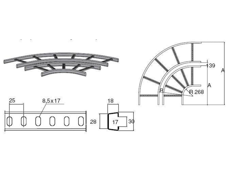 Wibe 90 bend 15-150 interior hdg