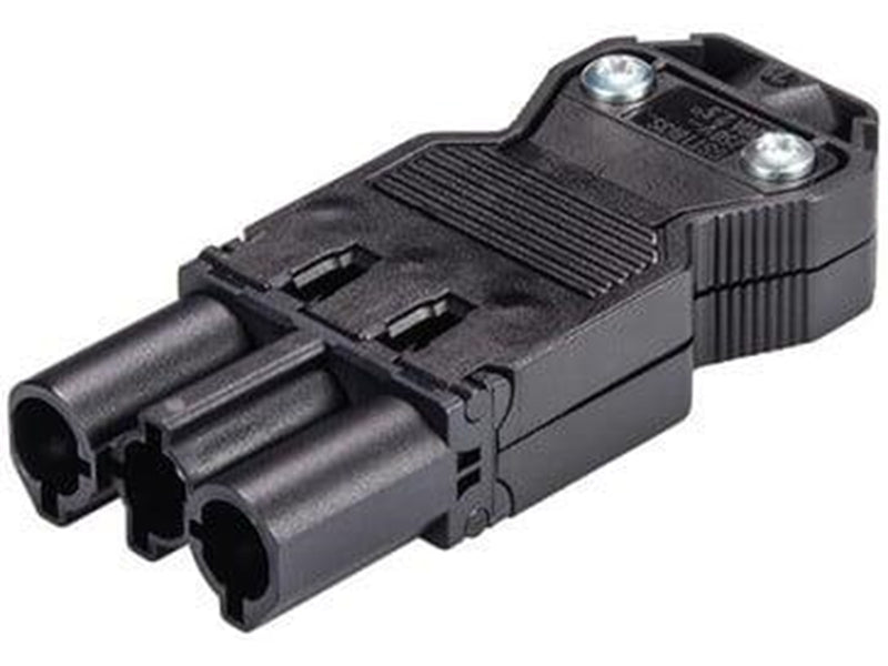 Wieland Gst18i3 plug male 3-pole 250v/20a 0.75-2.5mm2 ø=6.5-10.5mm black 92.732.3053.1