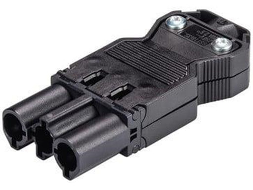 Wieland Gst18i3 plug male 3-pole 250v/20a 0.75-2.5mm2 ø=6.5-10.5mm black 92.732.3053.1