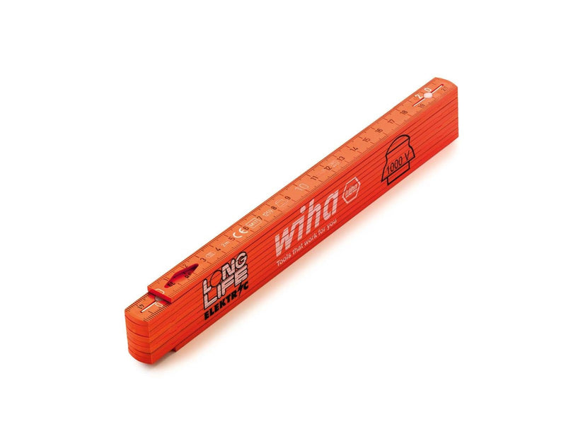 Wiha electrician's longlife® folding ruler 2m