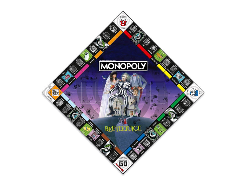 Winning Moves Beetlejuice Monopoly Board Game