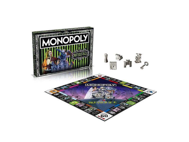 Winning Moves Beetlejuice Monopoly Board Game