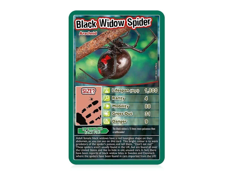 Winning Moves Bugs Top Trumps Card Game (ENGLISH)