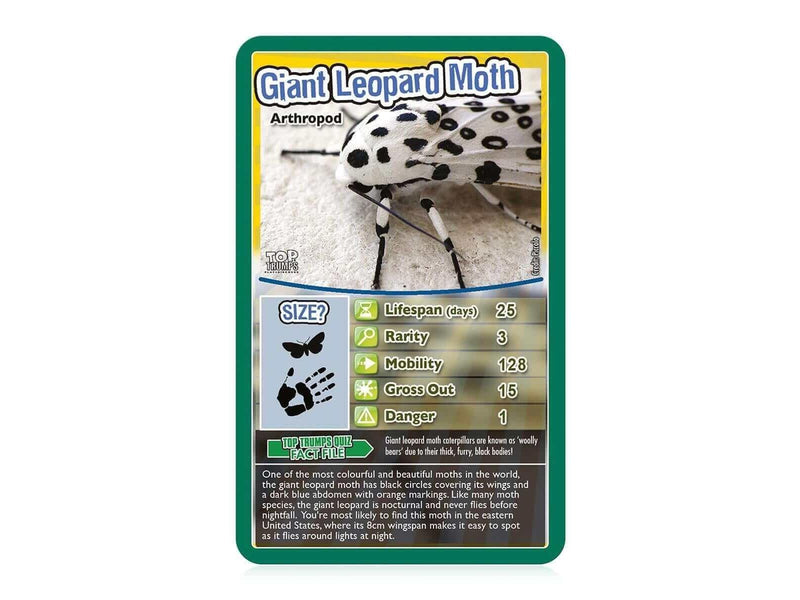 Winning Moves Bugs Top Trumps Card Game (ENGLISH)