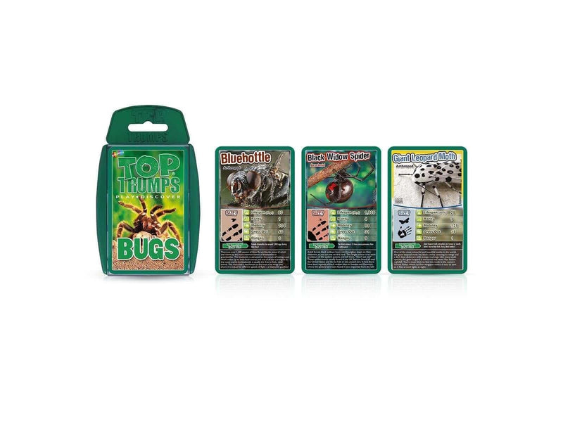 Winning Moves Bugs Top Trumps Card Game (ENGLISH)