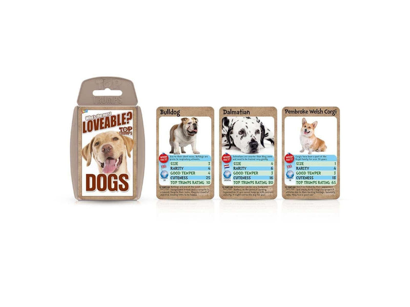 Winning Moves Dogs Top Trumps Card Game (ENGLISH)