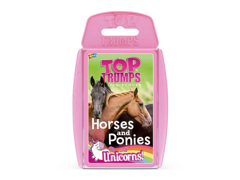 Winning Moves Horses Ponies & Unicorns Top Trumps Card Game (ENGLISH)