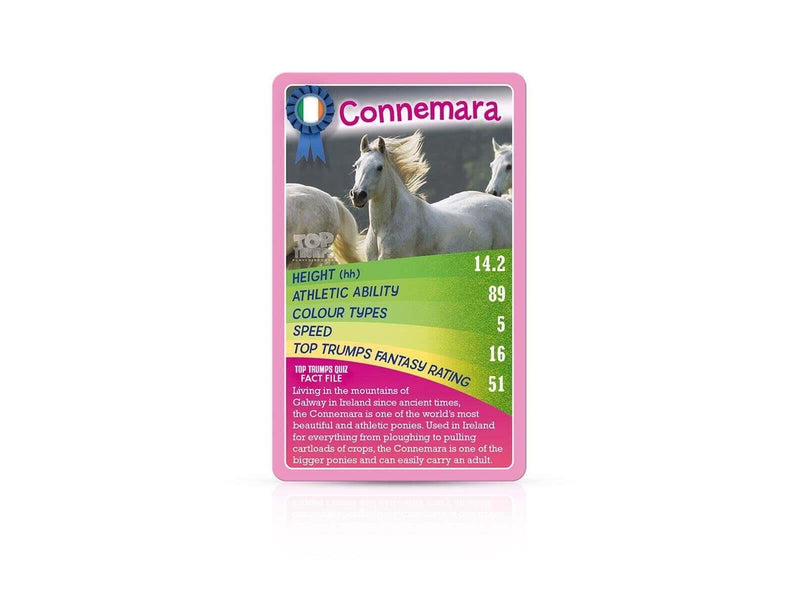 Winning Moves Horses Ponies & Unicorns Top Trumps Card Game (ENGLISH)