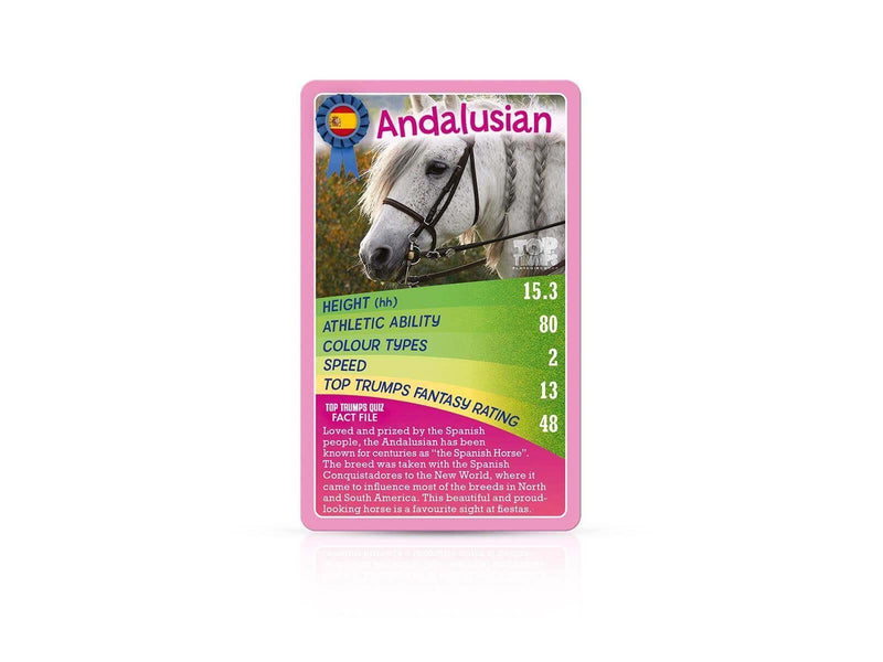 Winning Moves Horses Ponies & Unicorns Top Trumps Card Game (ENGLISH)