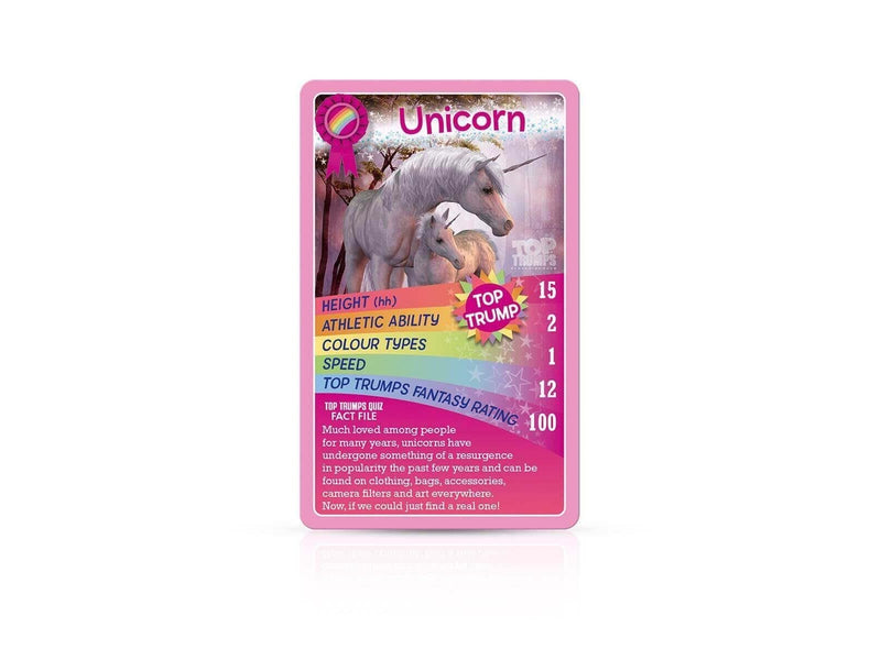 Winning Moves Horses Ponies & Unicorns Top Trumps Card Game (ENGLISH)