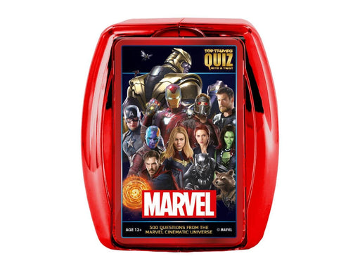Winning Moves Marvel Cinematic Universe Top Trumps Quiz Card Game (English)