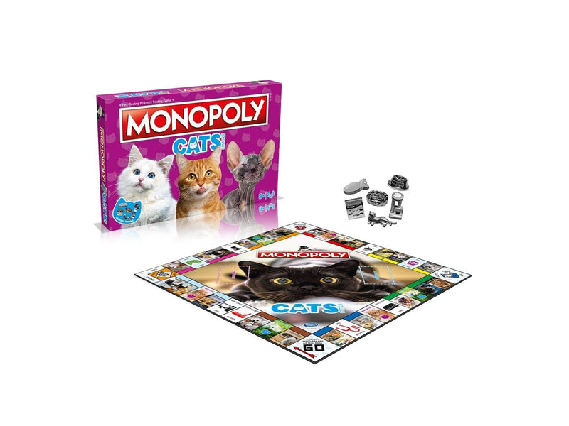 Winning Moves Monopoly Cats Edition (English)