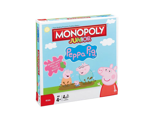 Winning Moves Monopoly Junior - Peppa Pig/Gurli Gris (ENG)