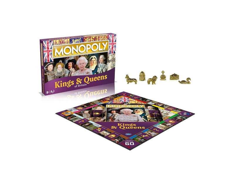 Winning Moves Monopoly Kings and Queens (English)