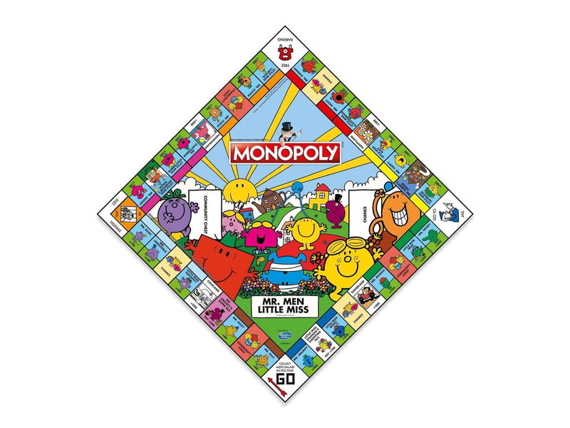 Winning Moves Monopoly Mr Men and Little Miss (English)