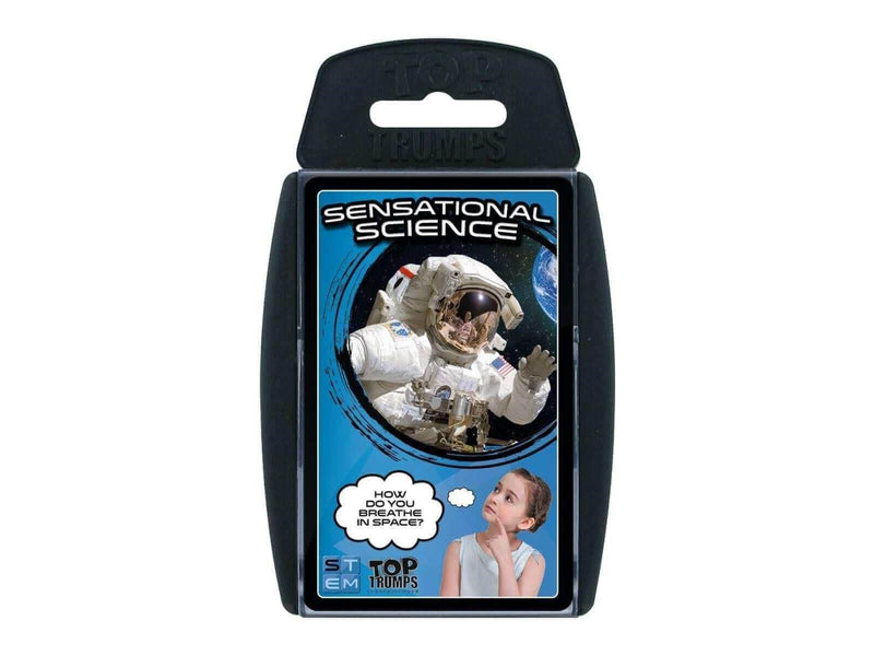 Winning Moves Sensational Science STEM Top Trumps Card Game (English)