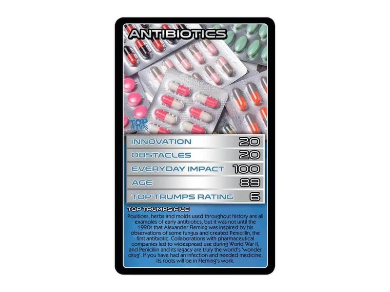 Winning Moves Sensational Science STEM Top Trumps Card Game (English)