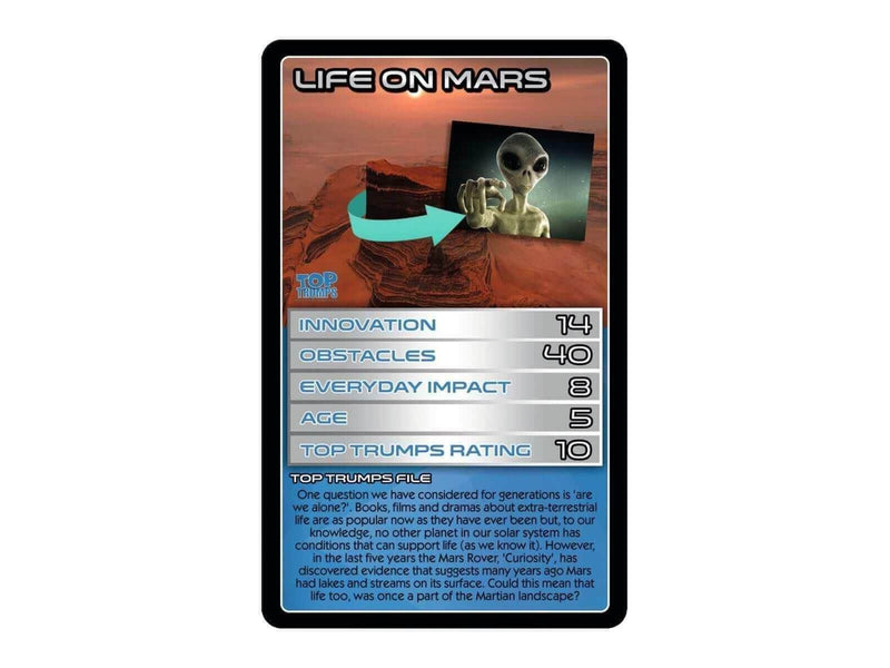 Winning Moves Sensational Science STEM Top Trumps Card Game (English)