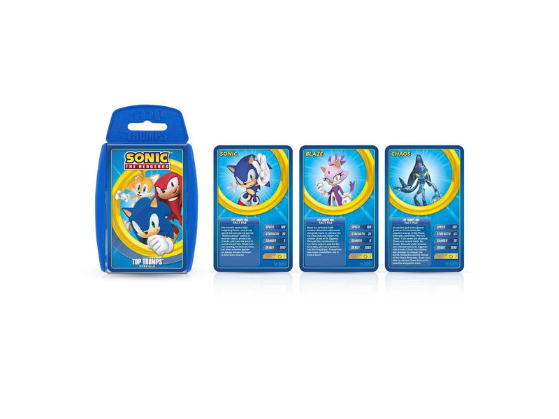Winning Moves Sonic Top Trumps Card Game