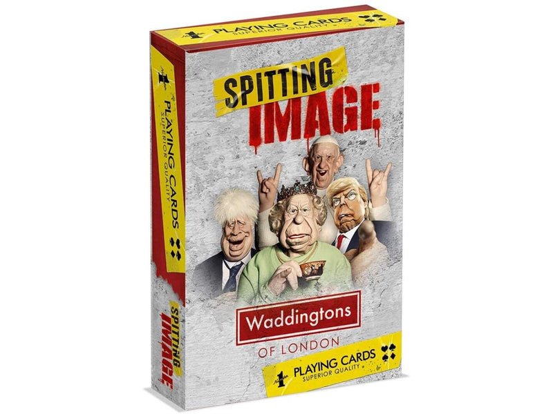 Winning Moves Spitting Image - Playing Cards