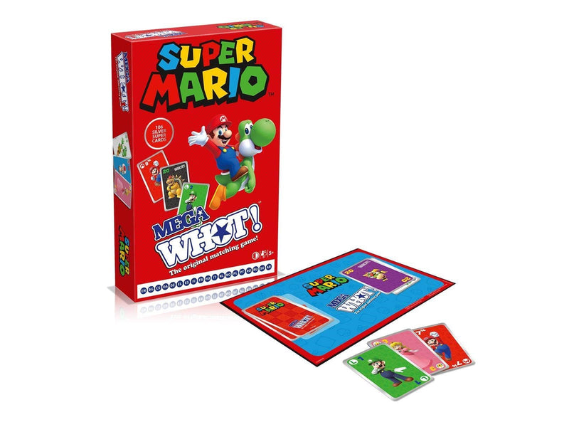 Winning Moves Super Mario MEGA WHOT! (English)