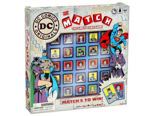 Winning Moves Top Trumps Match - DC Comics: The Crazy Cube Game (English)