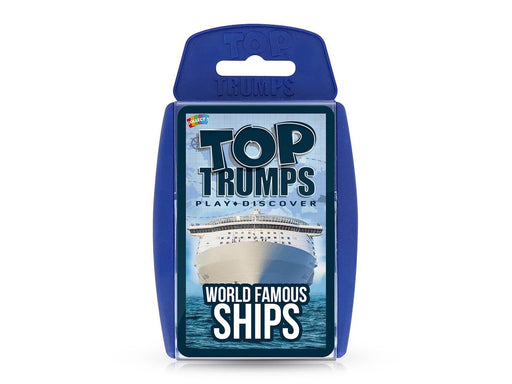 Winning Moves World Famous Ships Top Trumps Card Game (English)