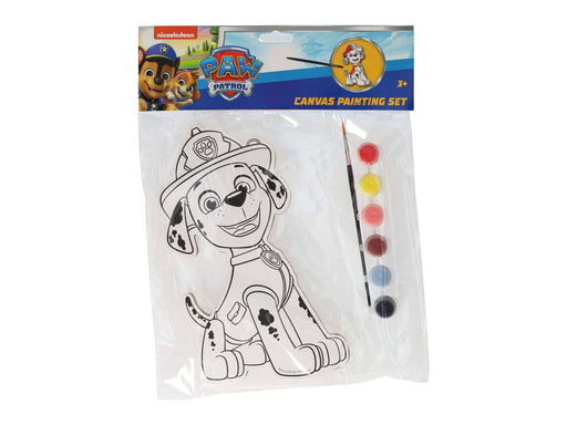 Wins Holland Canvas Painting PAW Patrol - Marshall - incl. Brush and 6 colors of paint