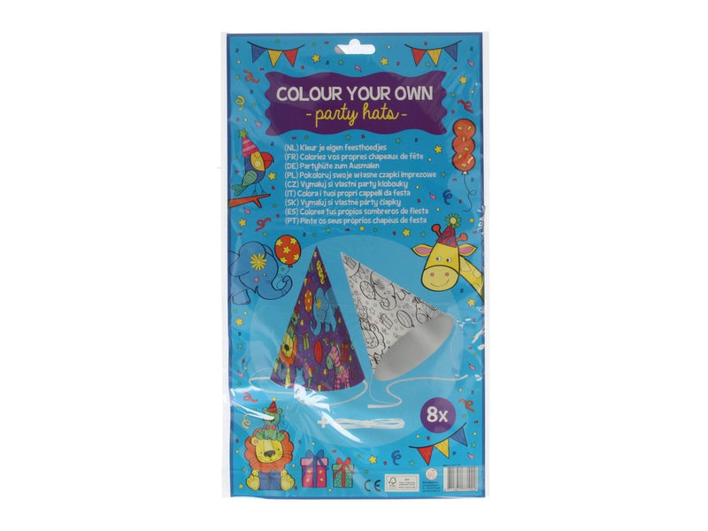 Wins Holland - Color your own Party Hats