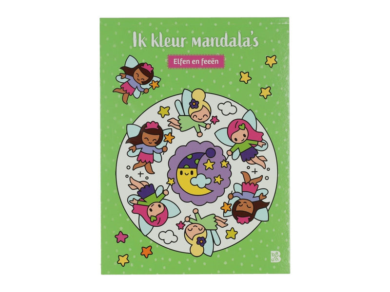 Wins Holland Mandalas Coloring Elves and Fairies Coloring Book