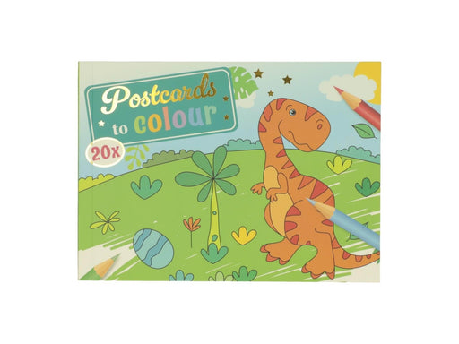 Wins Holland - Postcards Coloring Dinosaur