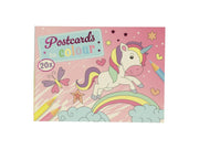 Wins Holland - Postcards Coloring Unicorn