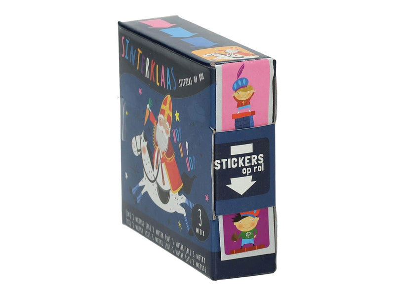 Wins Holland - Sinterklaas stickers on a roll 3 meters