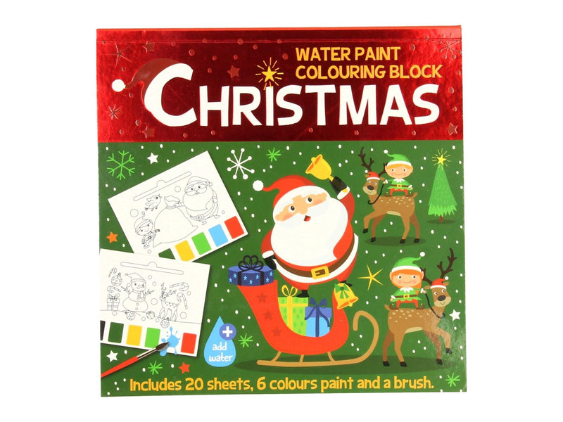 Wins Holland Watercolor block Christmas