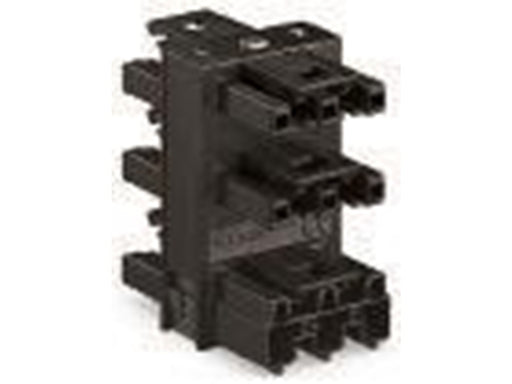Winsta 5-way distribution connector 3-pole black