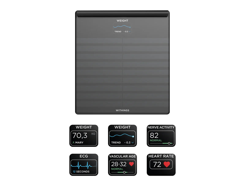 Withings Analysewaage Body Scan - Black