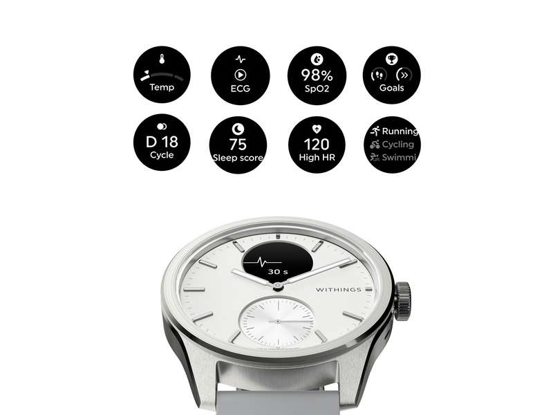 Withings Scanwatch 2 - 42 mm - White