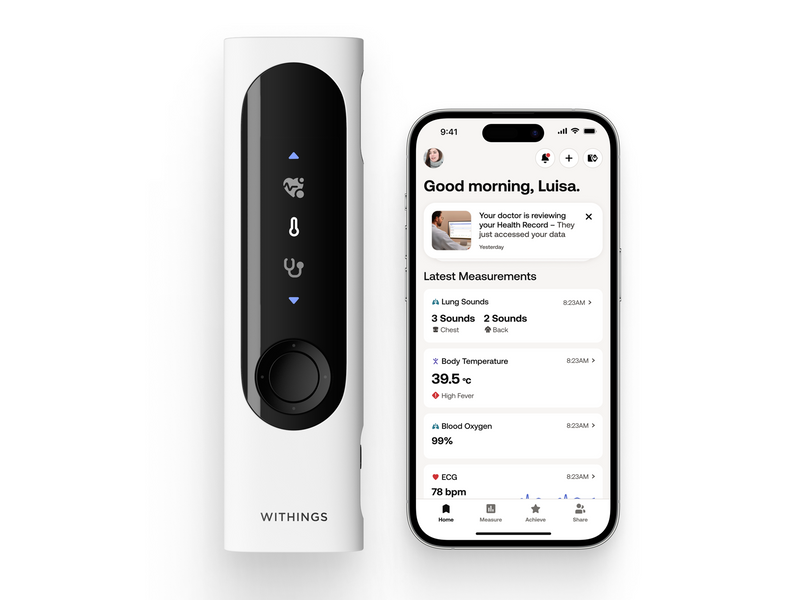 Withings Thermometer BeamO