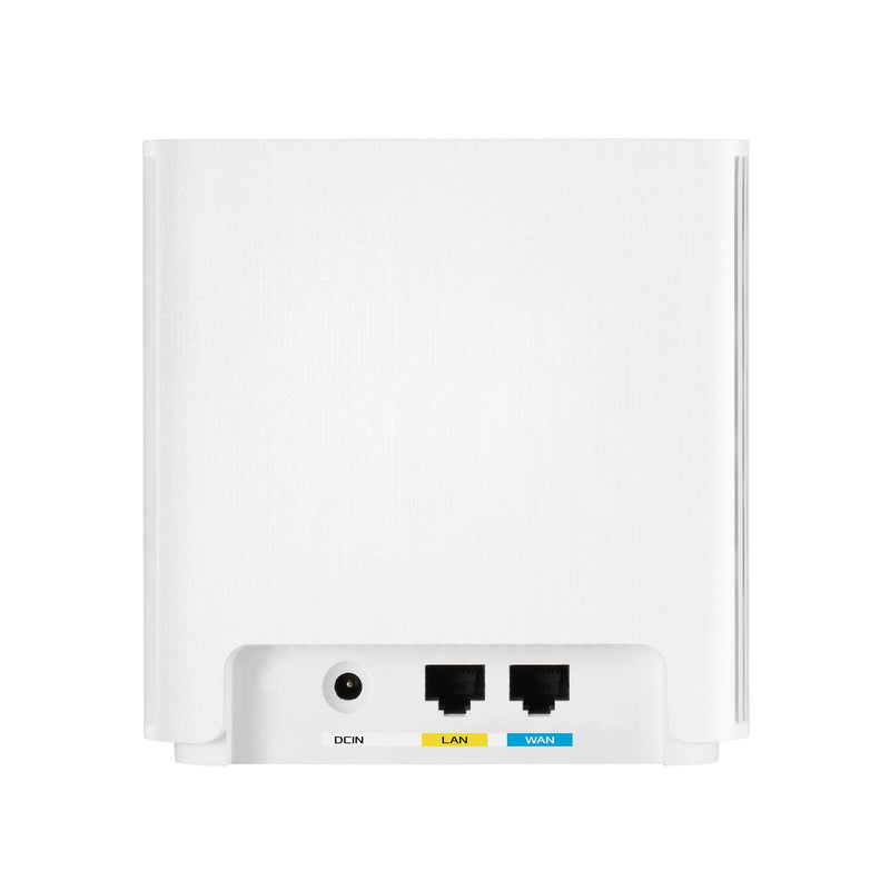 ASUS ZenWiFi XD6S AX5400 1er Set Weiß kombinierbarer Router (AX5400 Whole-Home Dual-Band Mesh WiFi 6 System, Abdeckung v