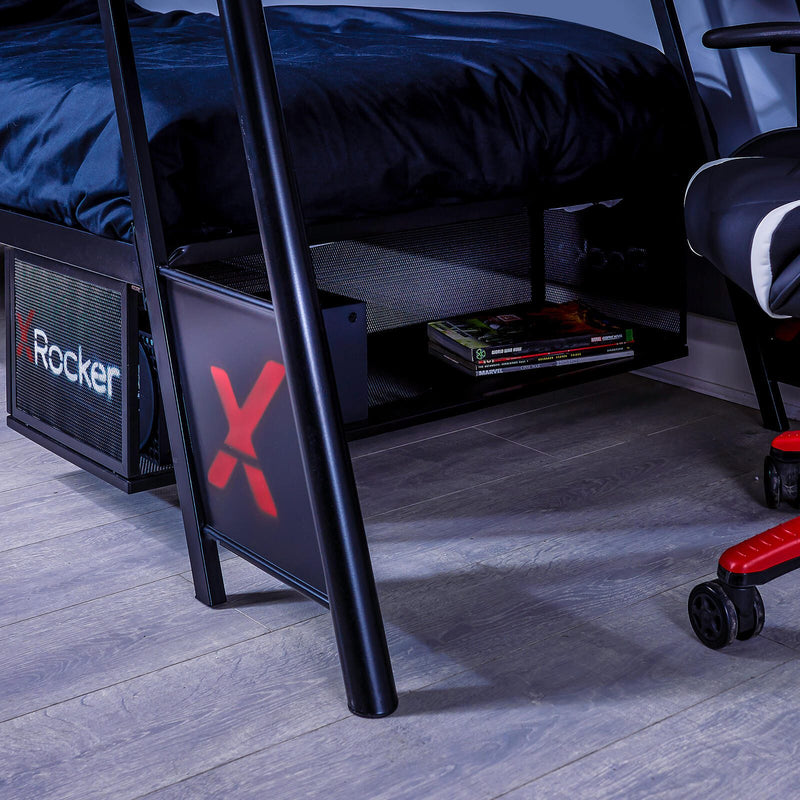 X Rocker Armada Gaming-Etagenbett mit Schreibtisch