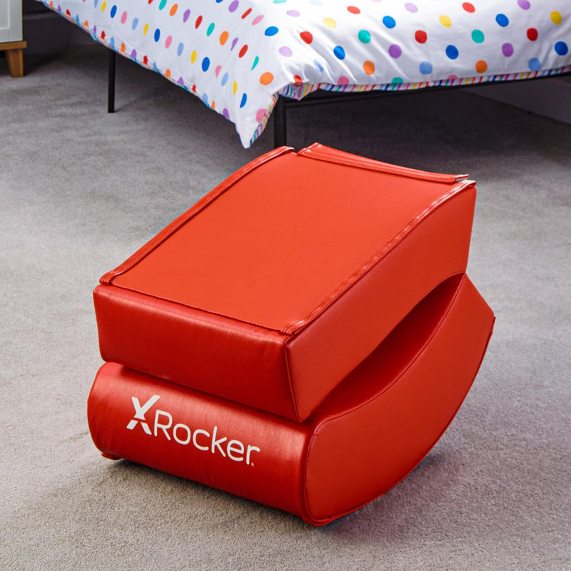 X Rocker Nintendo Super Mario™ Floor Rocker Gaming-Bodensessel im Super Mario Design für Kinder & Jugendliche - rot