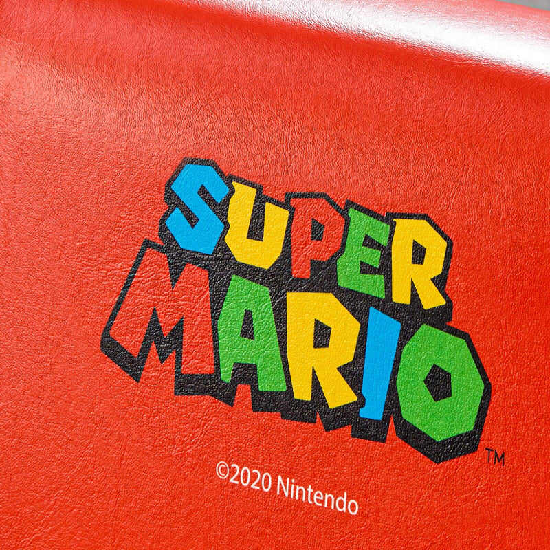 X Rocker Nintendo Super Mario™ Floor Rocker Gaming-Bodensessel im Super Mario Design für Kinder & Jugendliche - rot