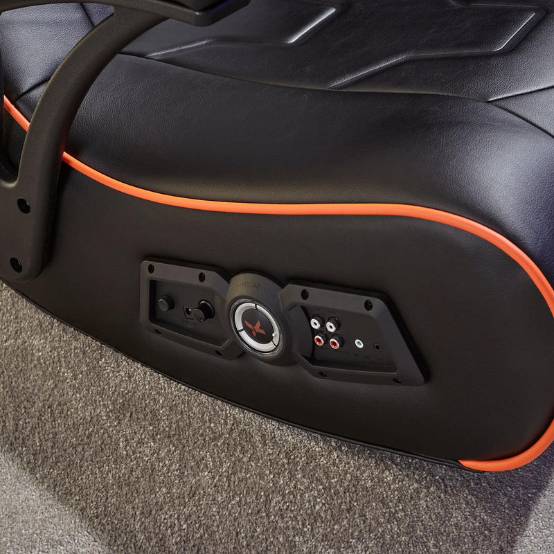 X Rocker G-Force Sport 2.1 Floor Rocker Gaming-Bodensessel mit Audiosystem und Subwoofer - schwarz