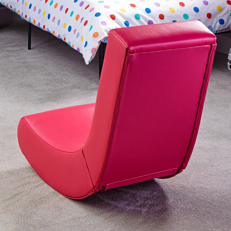 X Rocker Nintendo Super Mario™ Floor Rocker Gaming-Bodensessel im Peach Design für Kinder & Jugendliche - pink